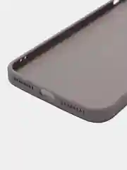 Бежевый меланж чехол силиконовый для iPhone 7 / 8 / 11 / 12 / 13 / 14 / Plus / Pro Max, со стеклянной панелью