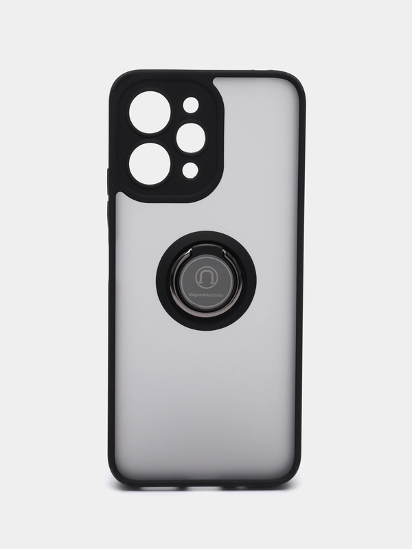 Чехол противоударный Xiaomi Redmi 12 4G с кольцом