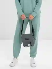 Серый сумка через плечо