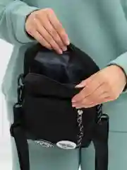 Черный сумка через плечо
