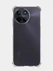 Прозрачный противоударный чехол для Realme 11 4G, силиконовый, BROSCORP, с усиленными углами