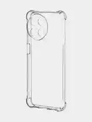Прозрачный противоударный чехол для Realme 11 4G, силиконовый, BROSCORP, с усиленными углами
