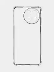 Прозрачный противоударный чехол для Realme 11 4G, силиконовый, BROSCORP, с усиленными углами