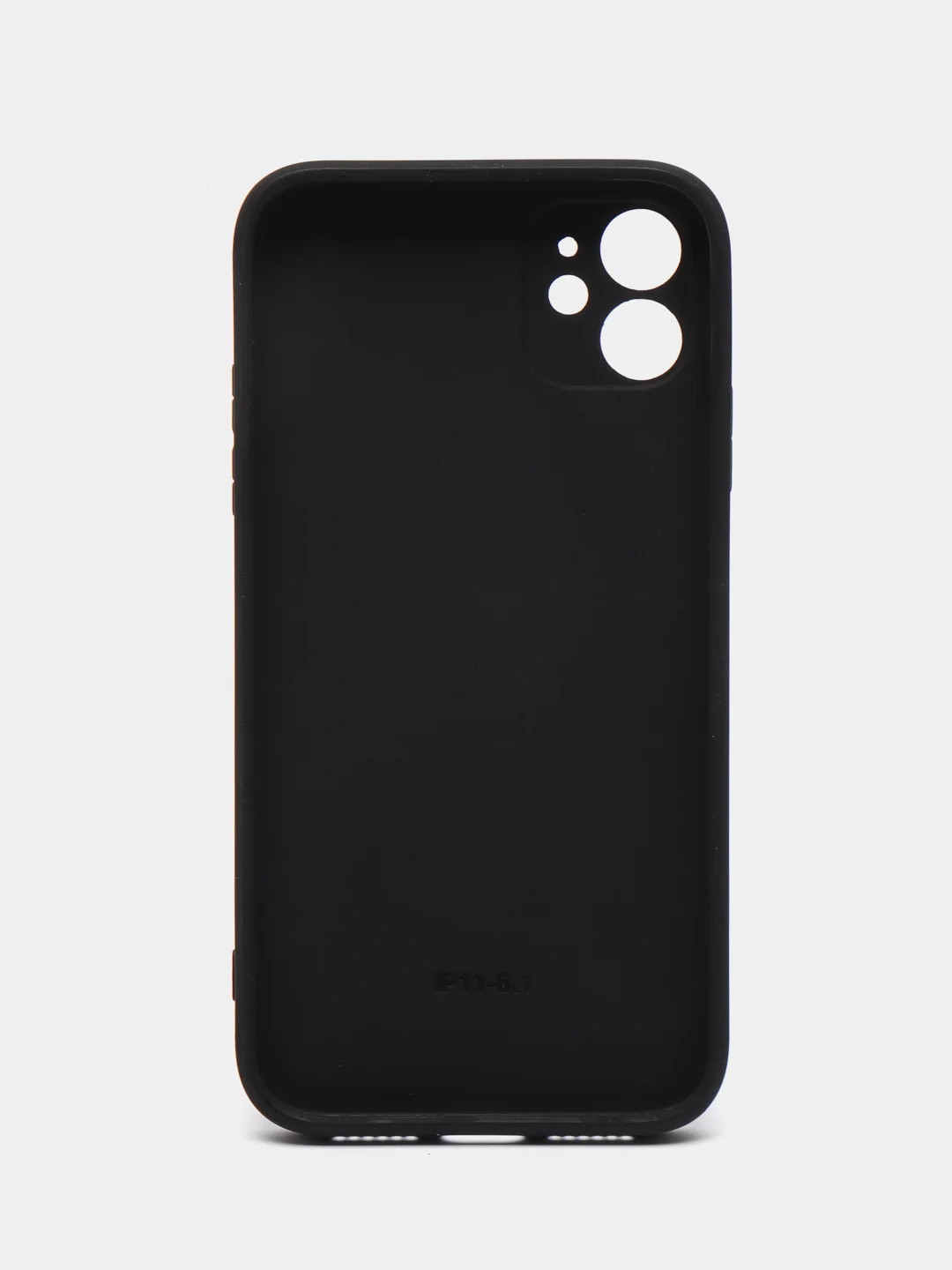 Розовый чехол с принтом на Apple Iphone 11