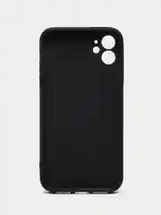 Розовый чехол с принтом на Apple Iphone 11