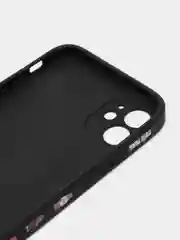 Розовый чехол с принтом на Apple Iphone 11