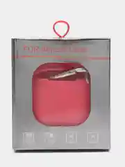Силиконовый чехол для Airpods с карабином