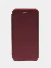 Бордовый чехол-книжка для Xiaomi Redmi 7 / Redmi Y 3 / Redmi Y3 / Сяоми Редми 7 / У 3 / У3, экокожа