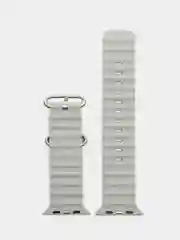 Серебряный ремешок для часов Apple Watch Ultra Ocean Band, 38-49 мм