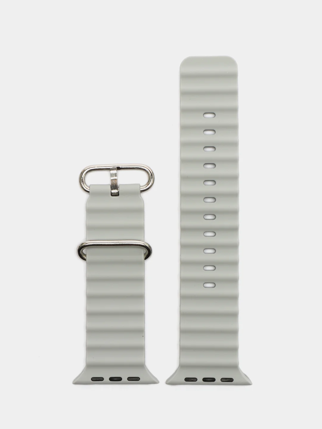 Серебряный ремешок для часов Apple Watch Ultra Ocean Band, 38-49 мм