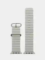 Серебряный ремешок для часов Apple Watch Ultra Ocean Band, 38-49 мм