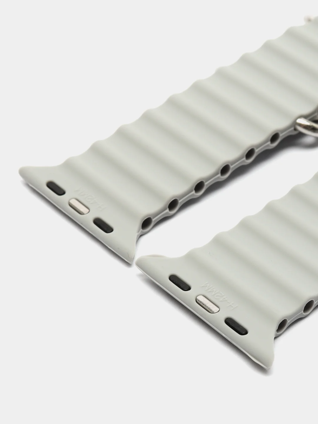 Серебряный ремешок для часов Apple Watch Ultra Ocean Band, 38-49 мм
