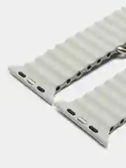 Серебряный ремешок для часов Apple Watch Ultra Ocean Band, 38-49 мм