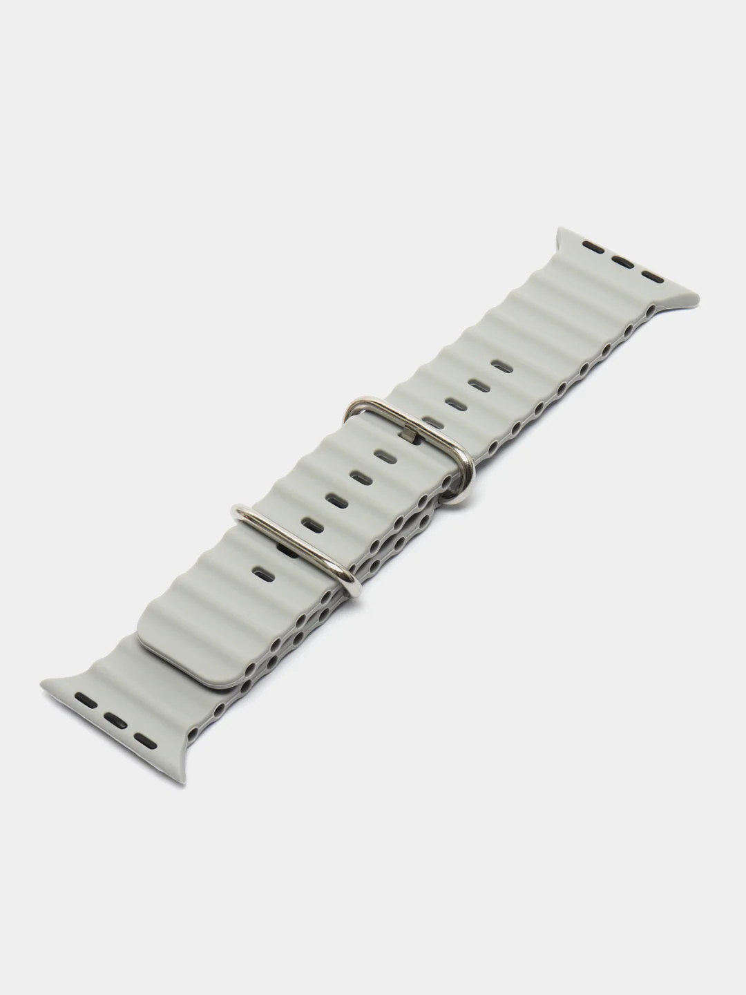 Серебряный ремешок для часов Apple Watch Ultra Ocean Band, 38-49 мм