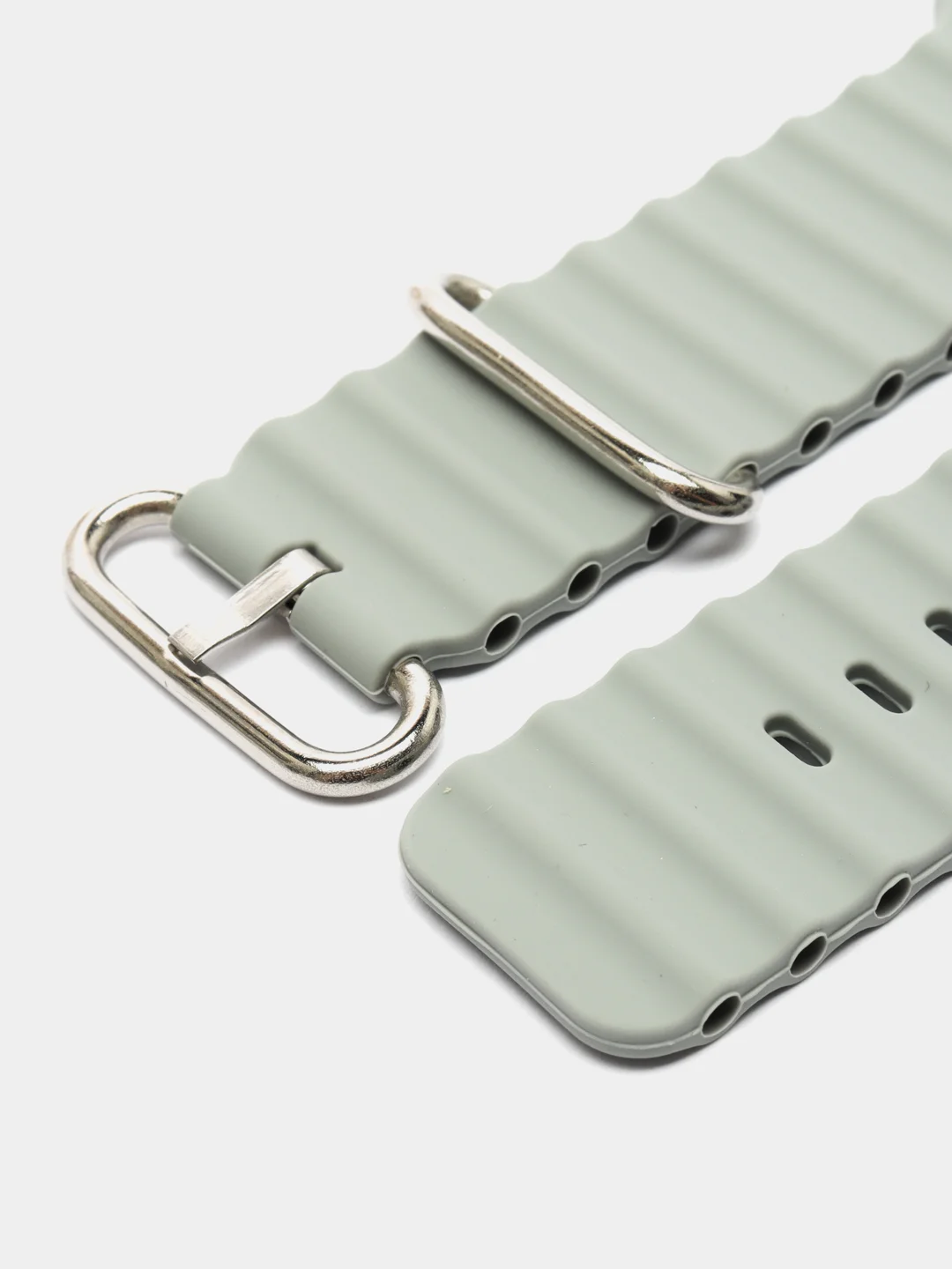 Серый ремешок для часов Apple Watch Ultra Ocean Band, 38-49 мм