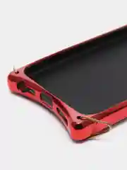 Красный чехол с цепочкой iPhone 6 / 7 / 8 / Se 2020 / 6 Plus / 7 Plus / 8 Plus стразы, жемчуг