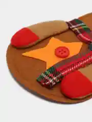 Алый новогоднее украшение для столовых приборов