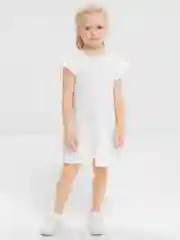 Белый платье из муслина для девочки