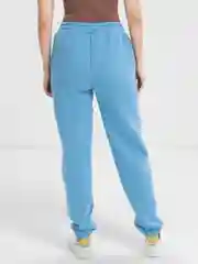 Голубой брюки женские, утепленные