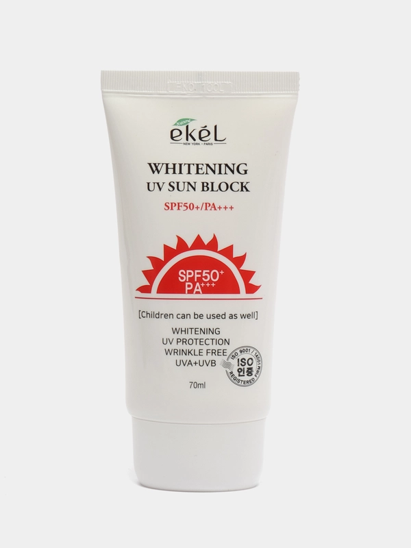 Крем солнцезащитный Ekel Soothing & Moisture Sun Block SPF50/PA+++ 70 мл