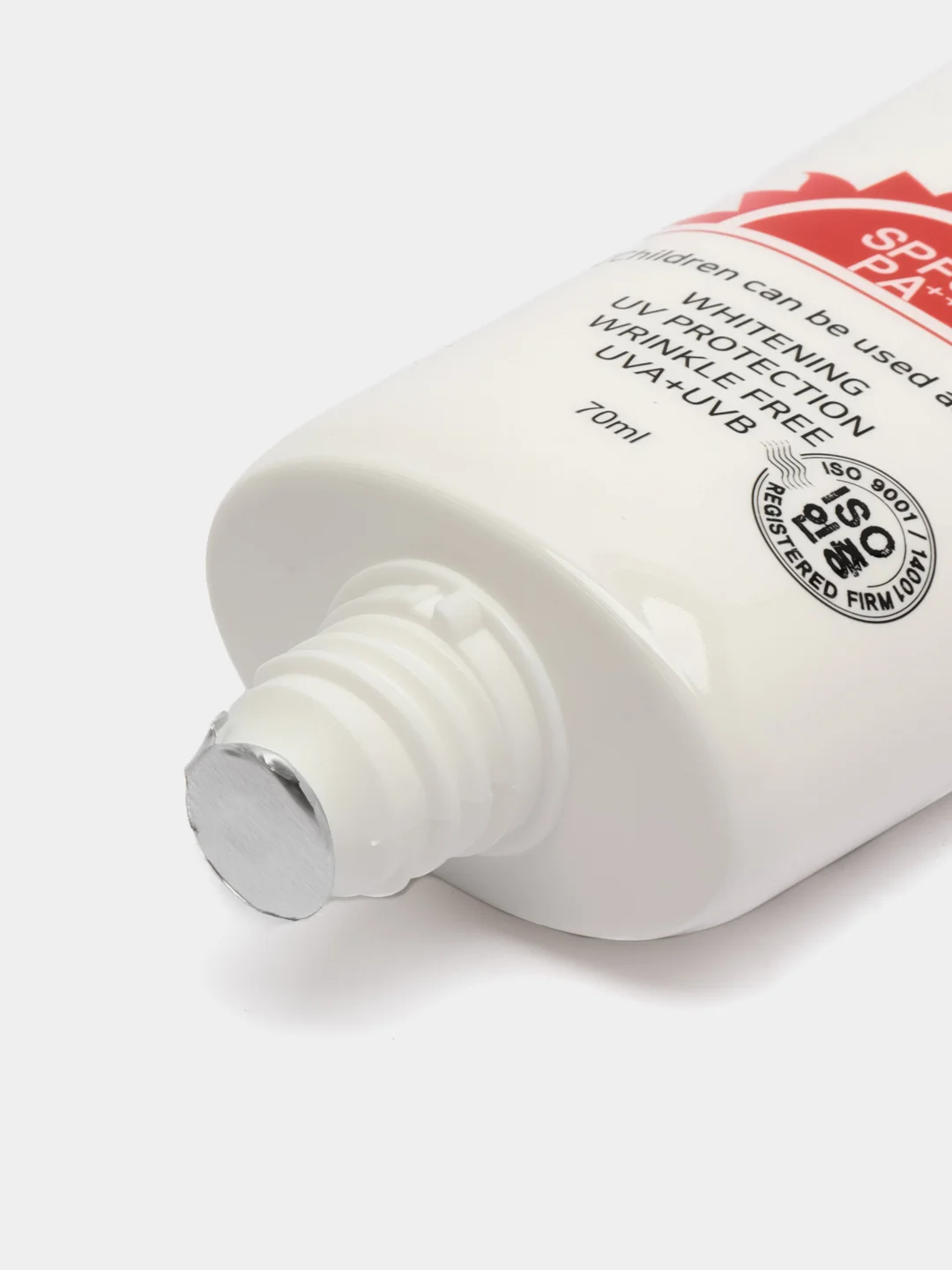 Белый крем солнцезащитный Ekel Soothing & Moisture Sun Block SPF50/PA+++ 70 мл