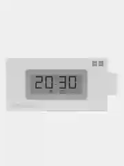 Белый метеостанция часы Xiaomi Mijia Temperature And Humidity Electronic Watch Pro LYWSD02MMC