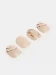 Бежевый накладные ногти
