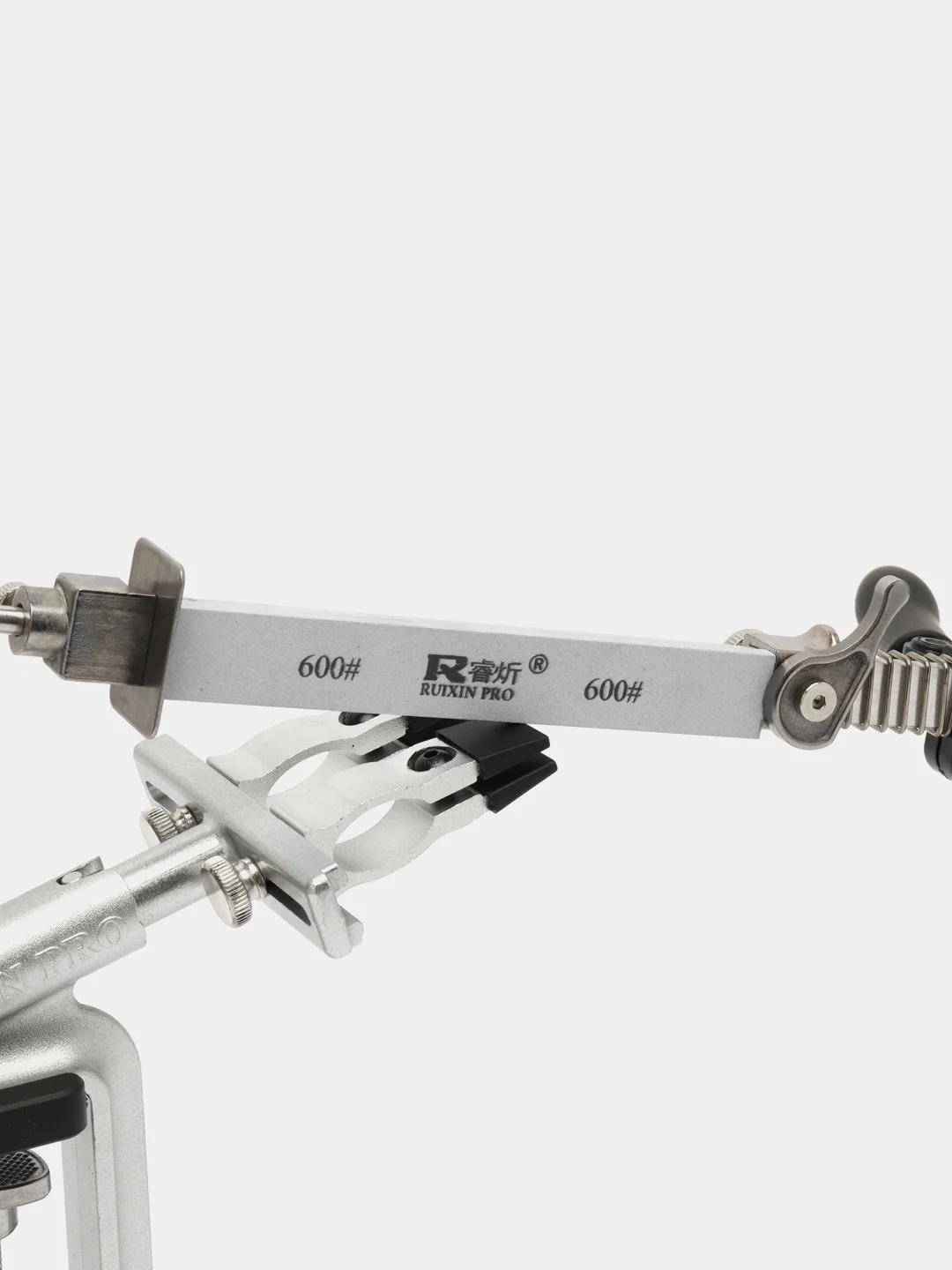 Белый набор Ruixin Pro RX-009 для заточки ножей и инструментов с поворотным зажимом 360, точилка