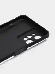 Белый чехол Realme C31 / Реалми С31, силиконовый, под кожу, с рисунком