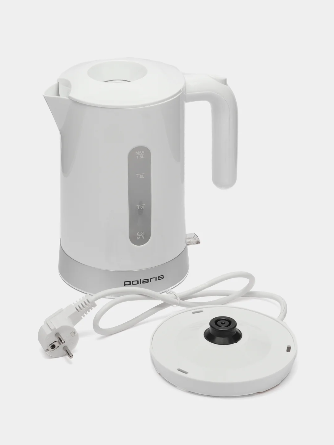 Чайник Polaris PWK 1803C Water Way Pro, белый