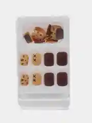Желтый накладные ногти