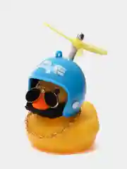 Светло-синий игрушка "Утка" в машину