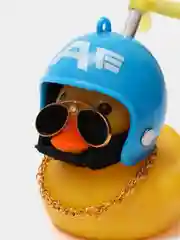 Светло-синий игрушка "Утка" в машину