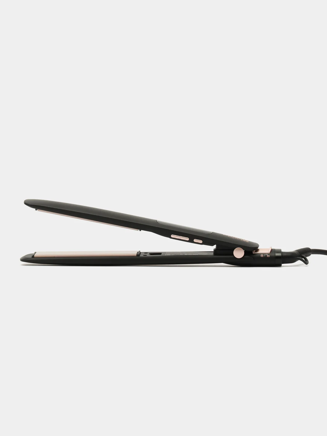 Стайлер Polaris PHS 5012KT UltraSlim Digital PRO Черный/розовое золото