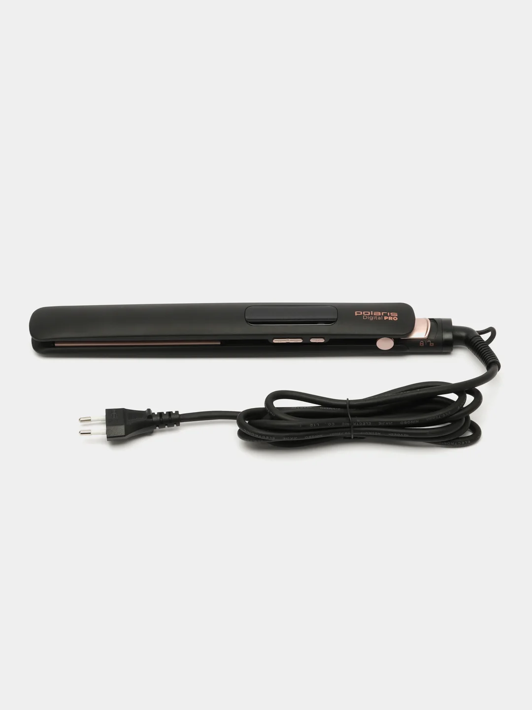 Стайлер Polaris PHS 5012KT UltraSlim Digital PRO Черный/розовое золото