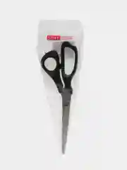 Ножницы STAFF Basic 210мм, чёрные, ПВХ чехол с европодвесом, 235460