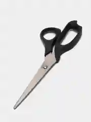 Ножницы STAFF Basic 210мм, чёрные, ПВХ чехол с европодвесом, 235460