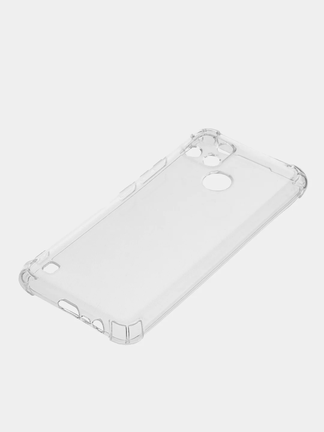Прозрачный чехол Realme C21Y, Realme C25Y Реалми С21У / С25У прозрачный, силиконовый, противоударный