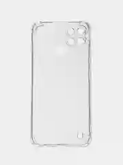 Прозрачный чехол Realme C21Y, Realme C25Y Реалми С21У / С25У прозрачный, силиконовый, противоударный