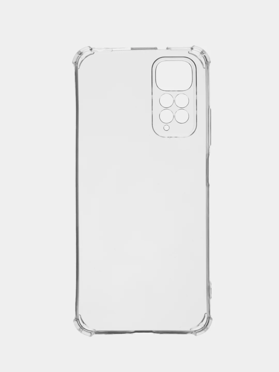 Прозрачный чехол Xiaomi Redmi Note 11 4G, Redmi Note 11S, прозрачный, силиконовый, противоударный