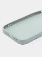 Ледяной чехол силиконовый для iPhone 12, со стеклянной панелью