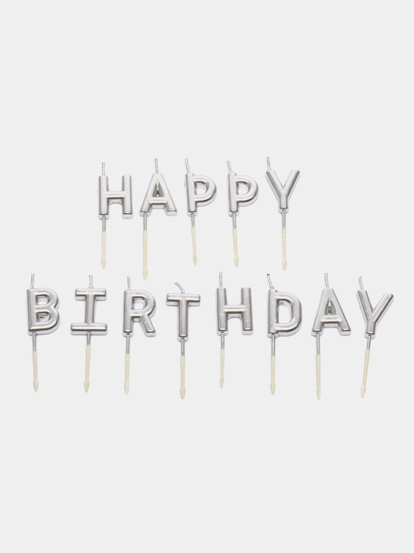 Свечи для торта Happy Birthday
