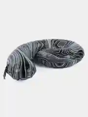 Шар фольгированный "Цифра", 100 см, чёрный мрамор