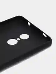 Угольный чехол Xiaomi Redmi Note 4X / Note 4, Сяоми Редми Нот 4Х / Нот 4, силиконовый