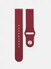 Бордовый силиконовый ремешок для часов КАРТОФАН на Xiaomi Amazfit Bip/Bip Lite/GTR 42mm/GTS, ColMi