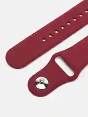 Бордовый силиконовый ремешок для часов КАРТОФАН на Xiaomi Amazfit Bip/Bip Lite/GTR 42mm/GTS, ColMi