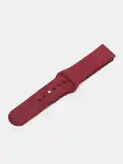 Бордовый силиконовый ремешок для часов КАРТОФАН на Xiaomi Amazfit Bip/Bip Lite/GTR 42mm/GTS, ColMi
