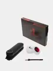 Черный микронаушник Bluetooth VIPBOX 2 в 1, магнитный и капсульный