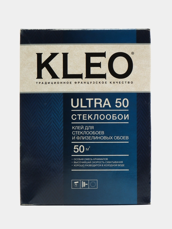 Клей для стеклообоев и флизилиновых обоев, KLEO ULTRA 50 500 г
