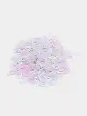 Белый декоративные стразы "Буквы"